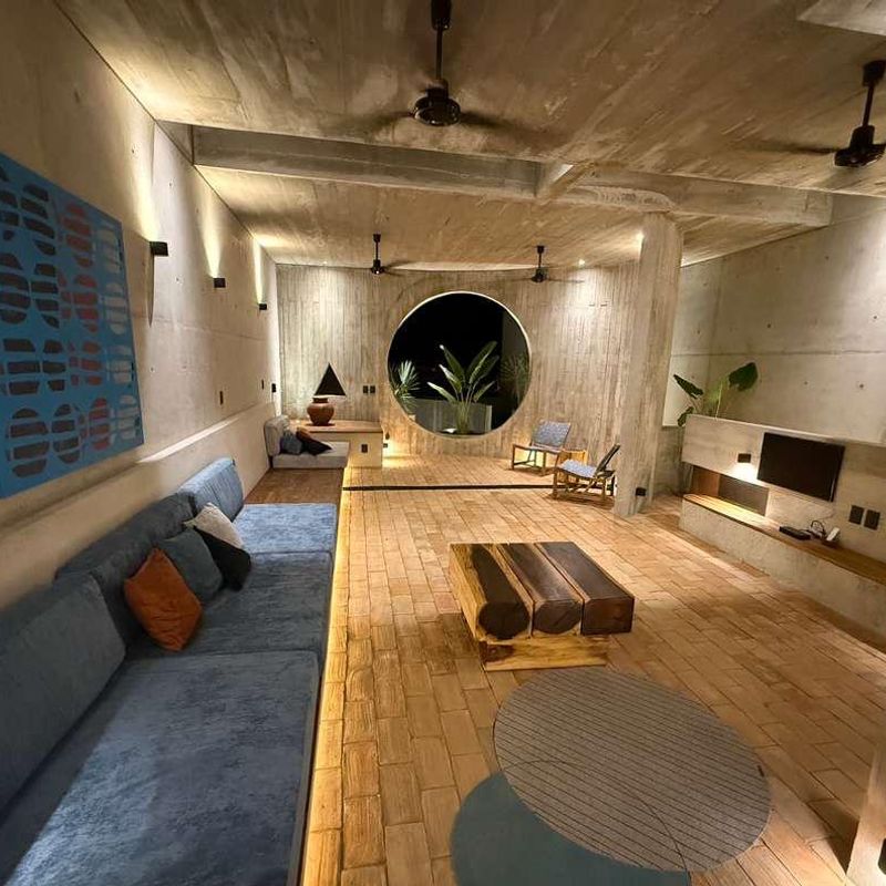 Brutalist Home in La Punta