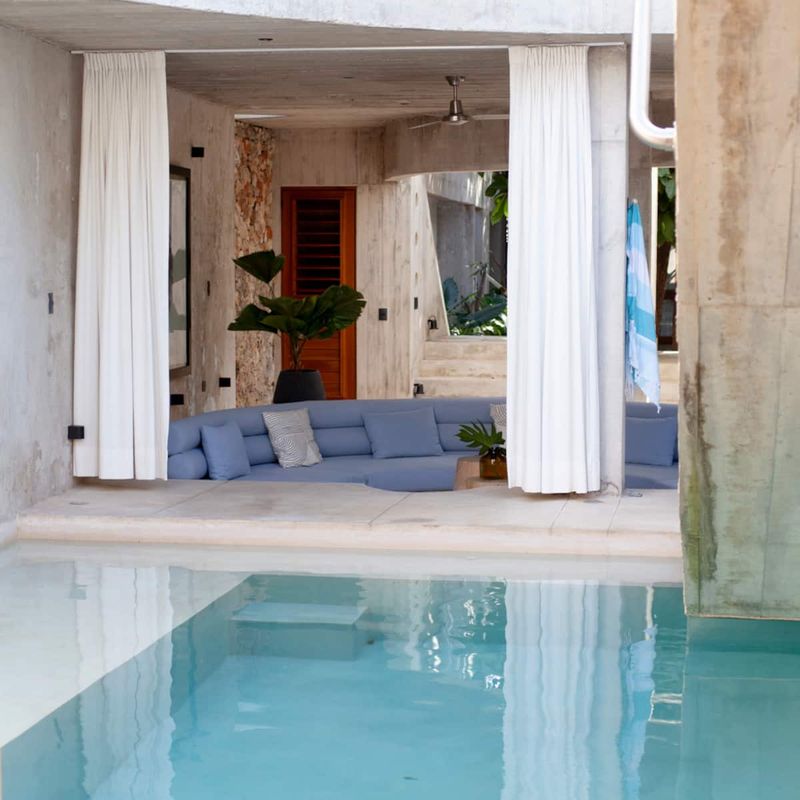 Brutalist Home in Merida