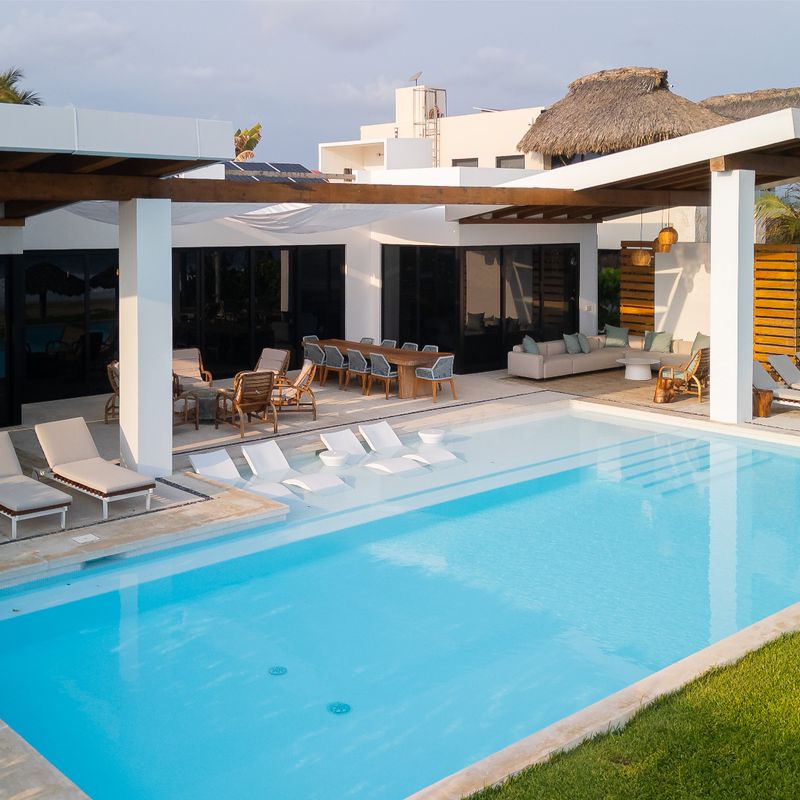 Beachfront Villa in Puerto Escondido