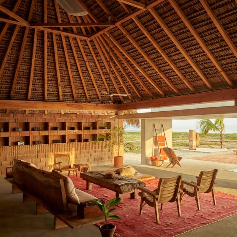 Beachfront Home in Casa Wabi Area