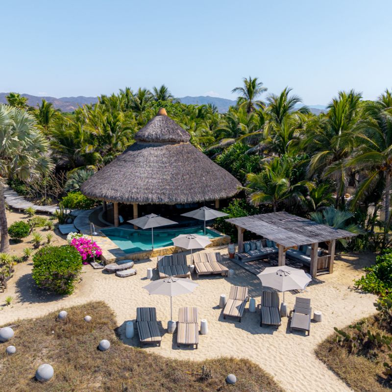 Beachfront Home in Puerto Escondido