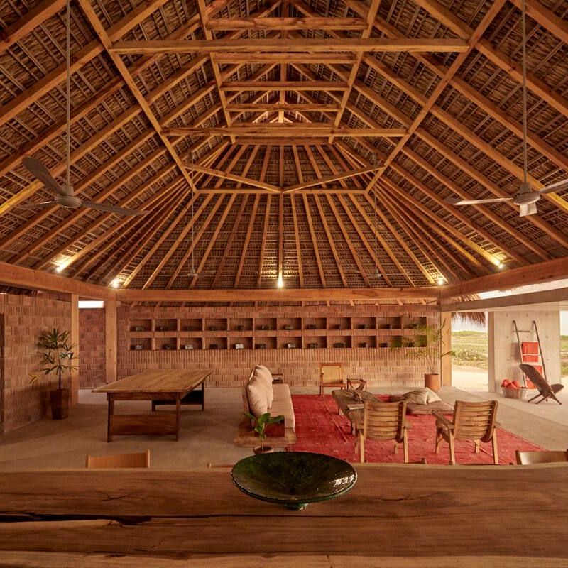 Beachfront Home in Casa Wabi