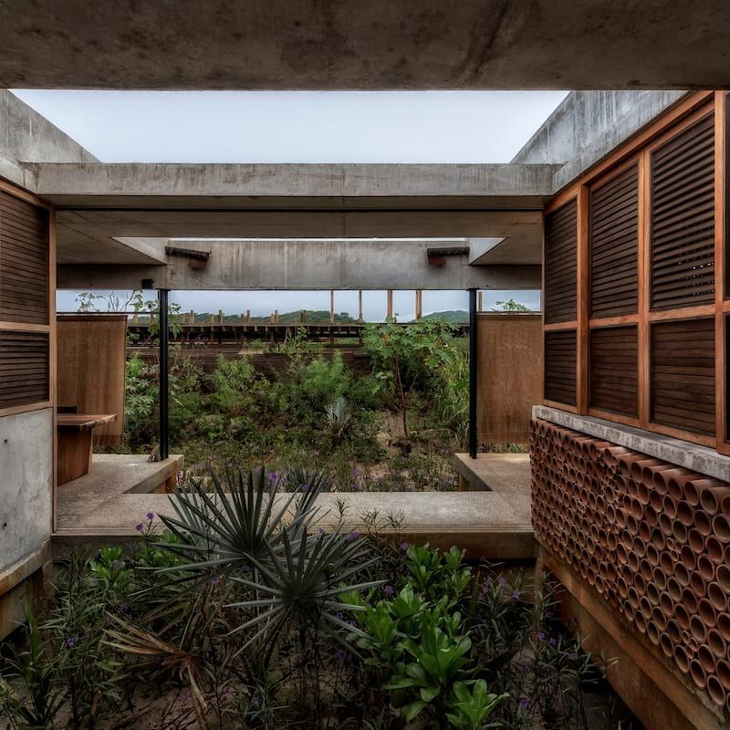 Beachfront Home in Casa Wabi Area