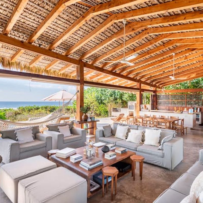 Beachfront Villa in Casa Wabi Area