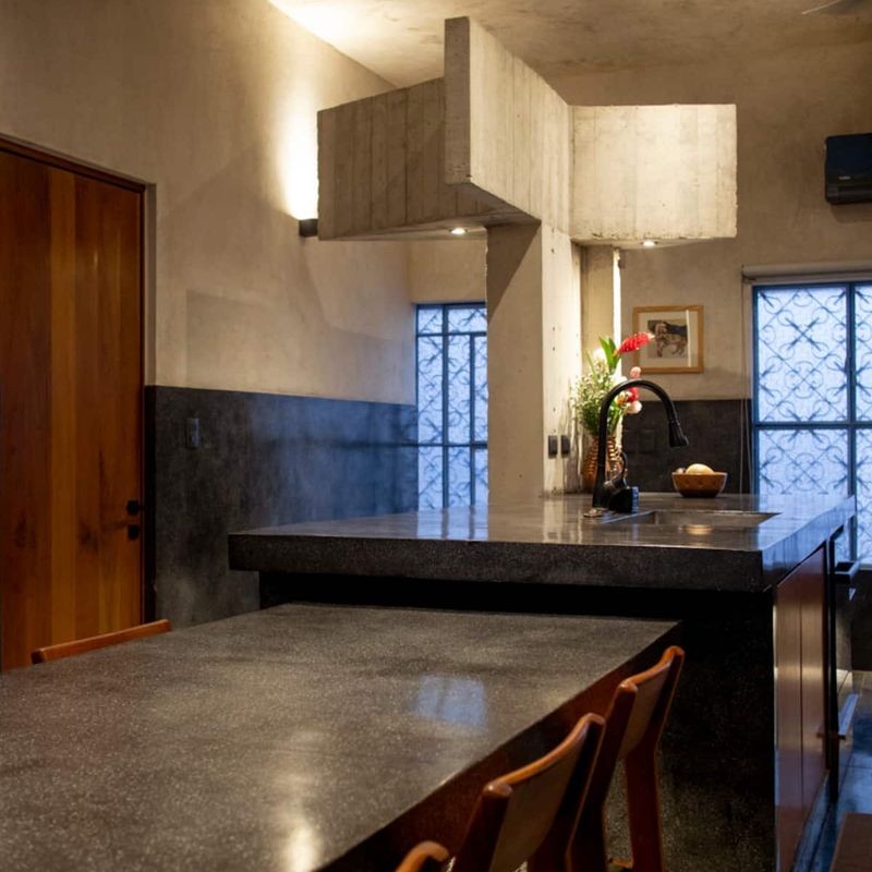 Brutalist Home in Merida