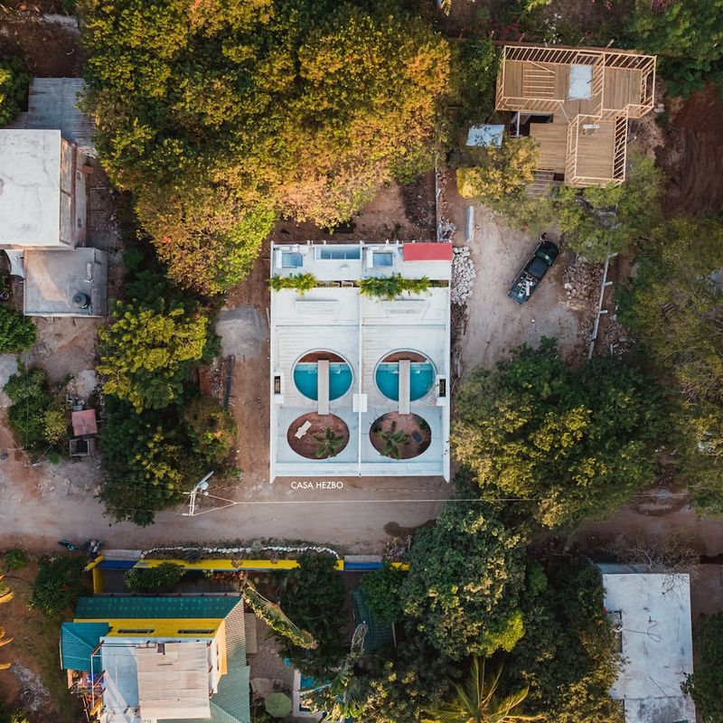 Brutalist Home in Zicatela