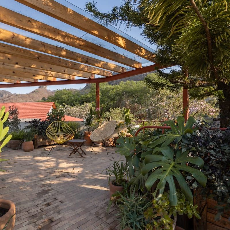 Mountain Home in Tepoztlan