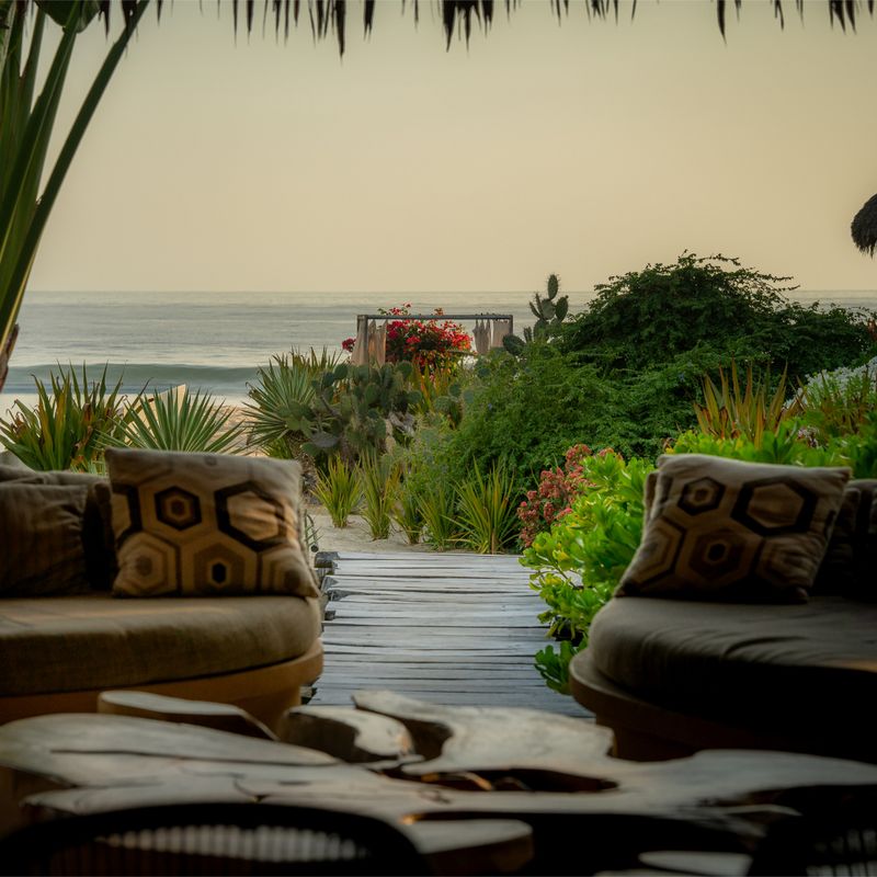 Beachfront Home in Puerto Escondido