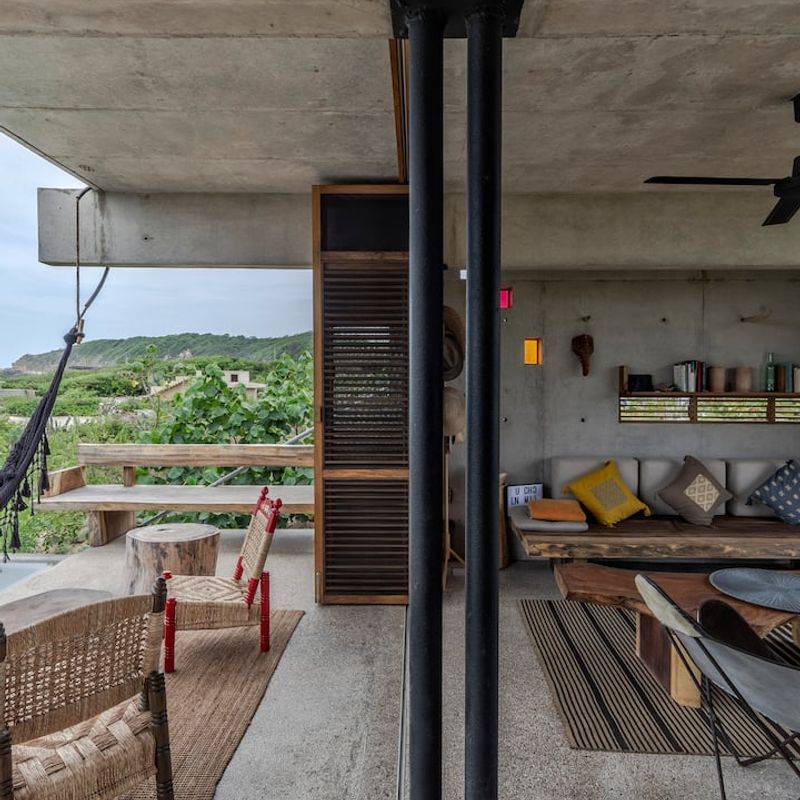 Beachfront Home in Casa Wabi Area