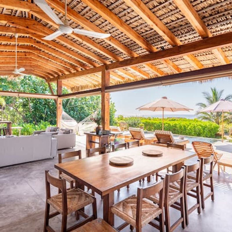 Beachfront Villa in Casa Wabi Area