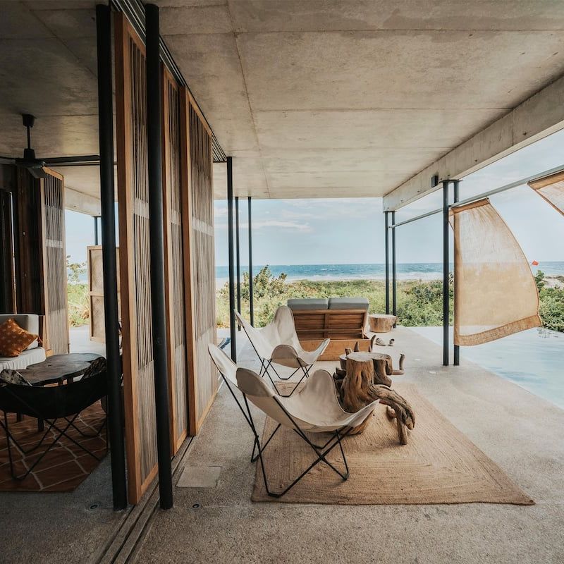 Beachfront Home in Casa Wabi Area