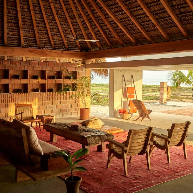 Beachfront Home in Casa Wabi