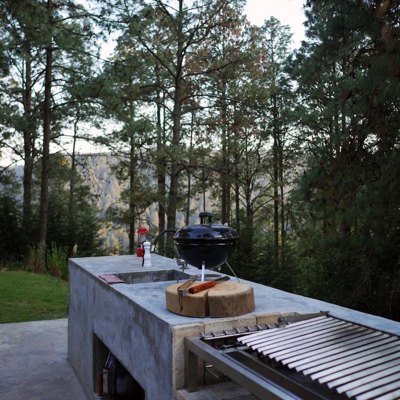 Brutalist Home in Mountains Outside CDMX