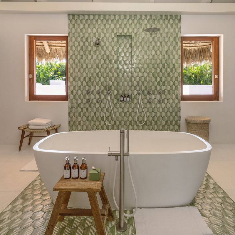 Pink Cliffside Villa in Careyes