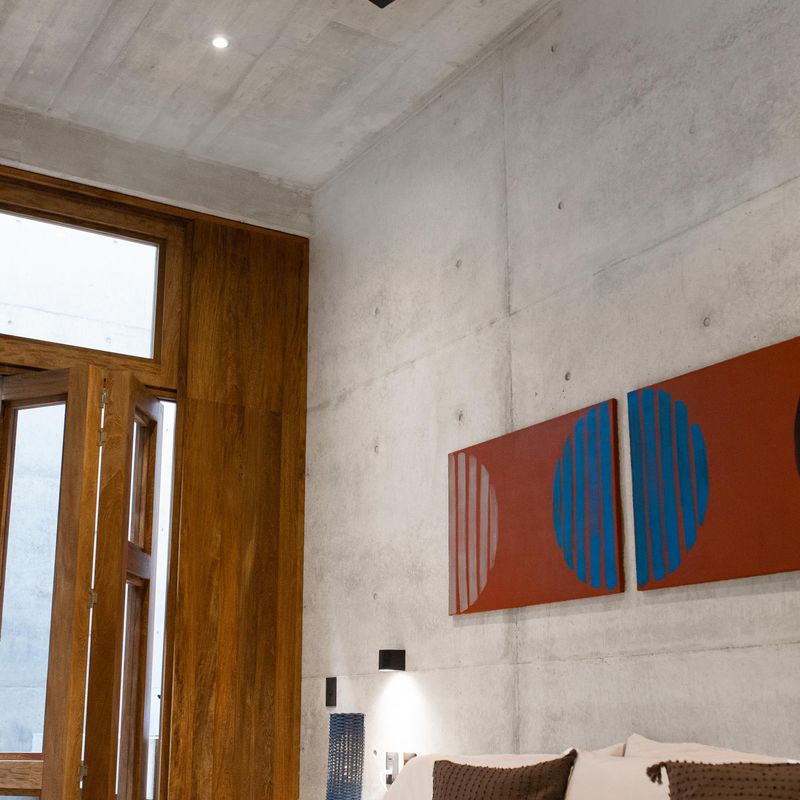 Brutalist Home in La Punta