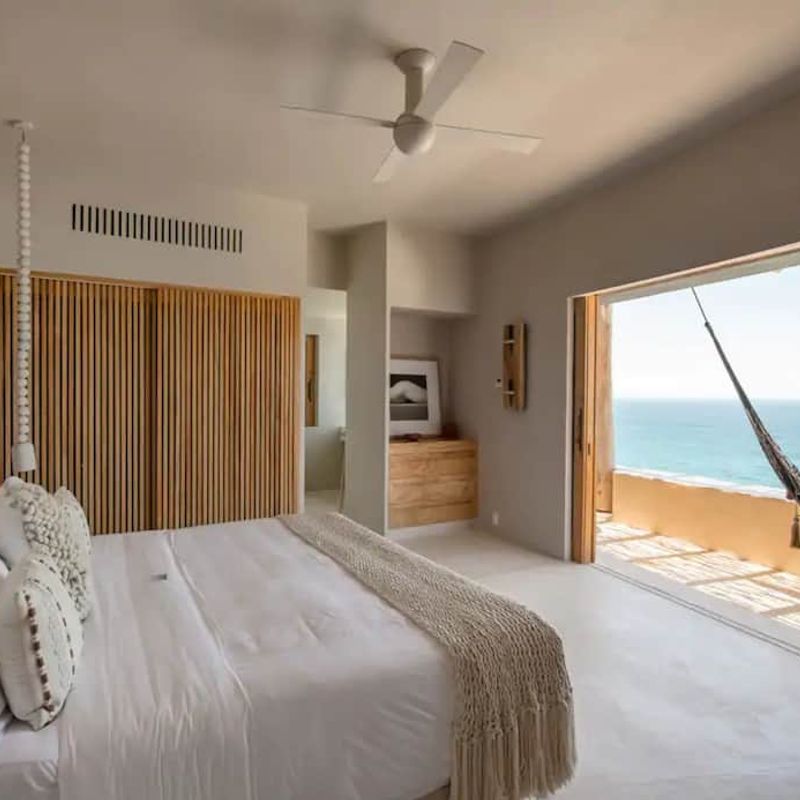 Pink Cliffside Villa in Careyes 