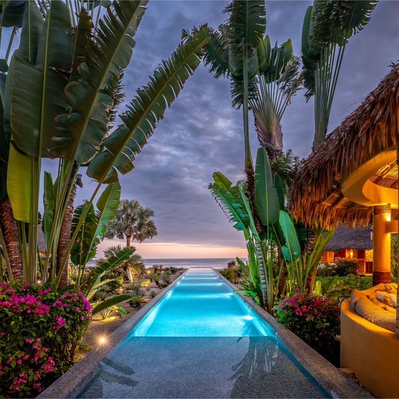 Beachfront Home in Puerto Escondido