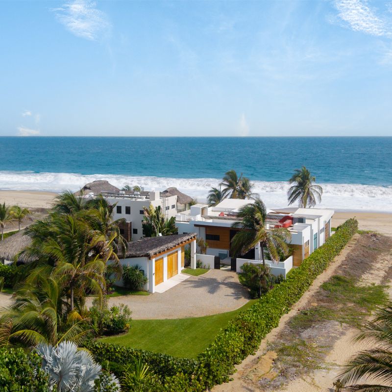 Beachfront Villa in Puerto Escondido
