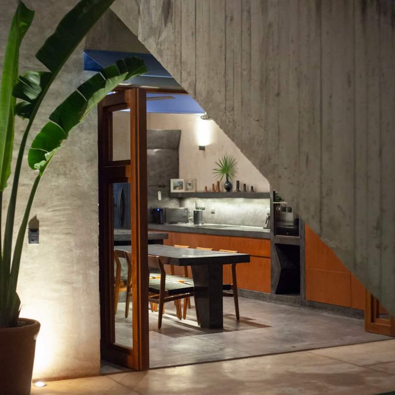 Brutalist Home in Merida