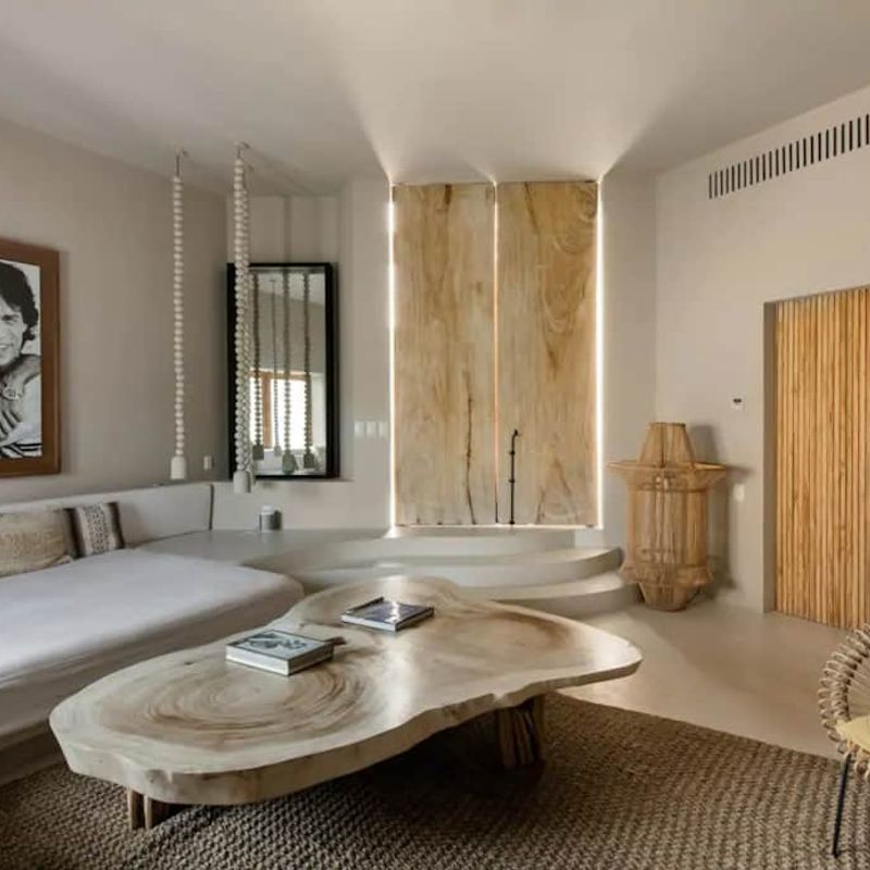 Pink Cliffside Villa in Careyes 