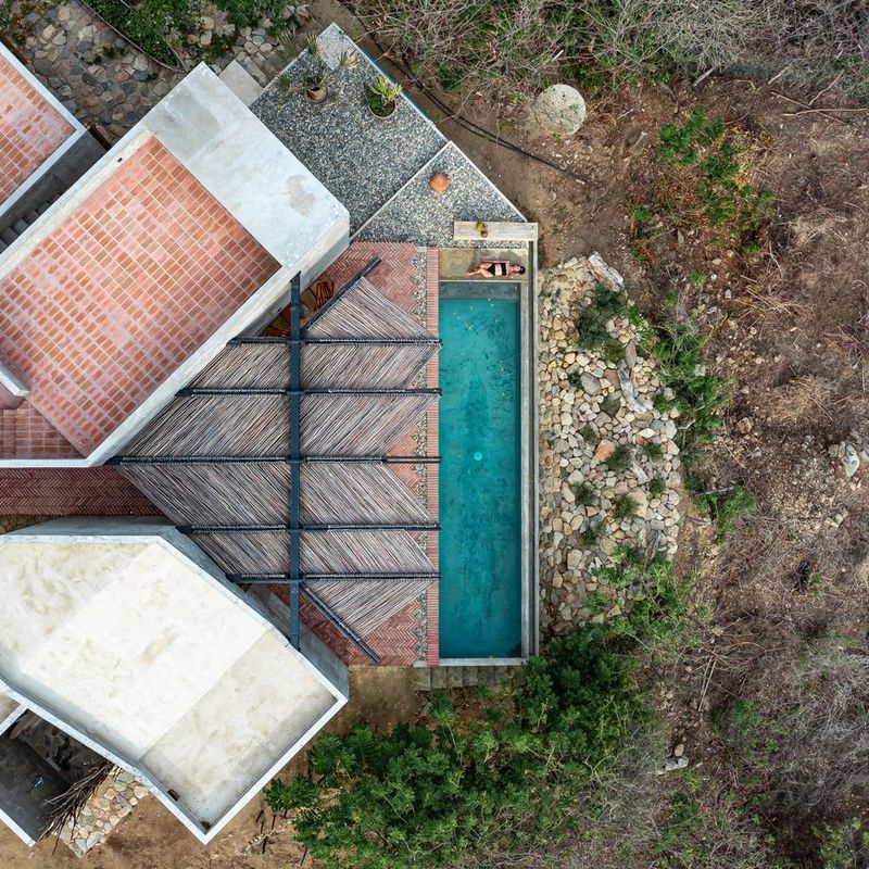 Brutalist Home in Playa Zapotengo