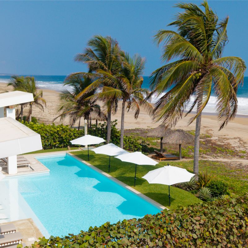 Beachfront Villa in Puerto Escondido