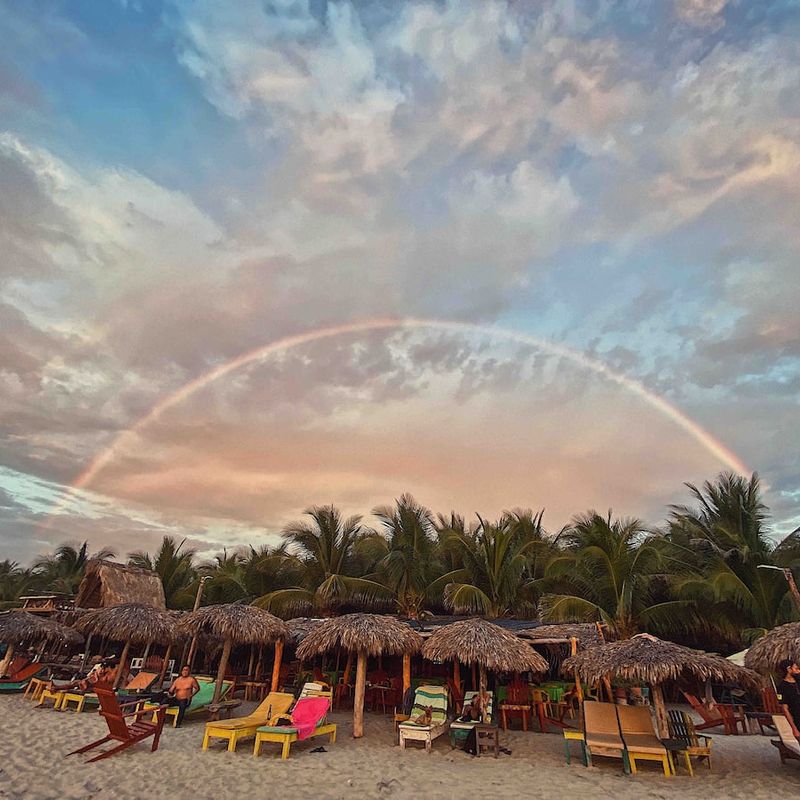 Brutalist Home in Zicatela