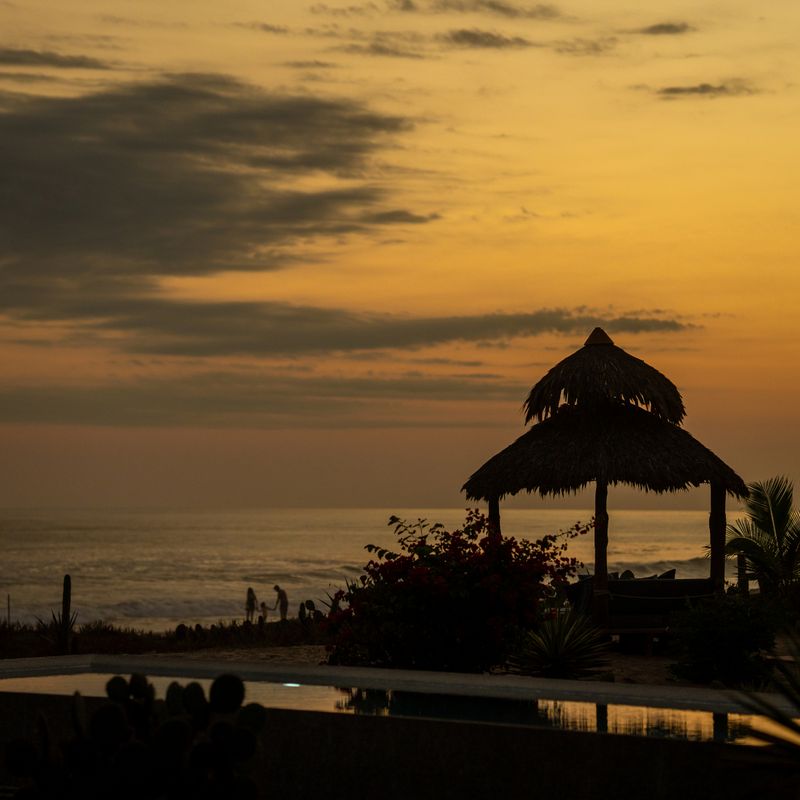 Beachfront Home in Puerto Escondido