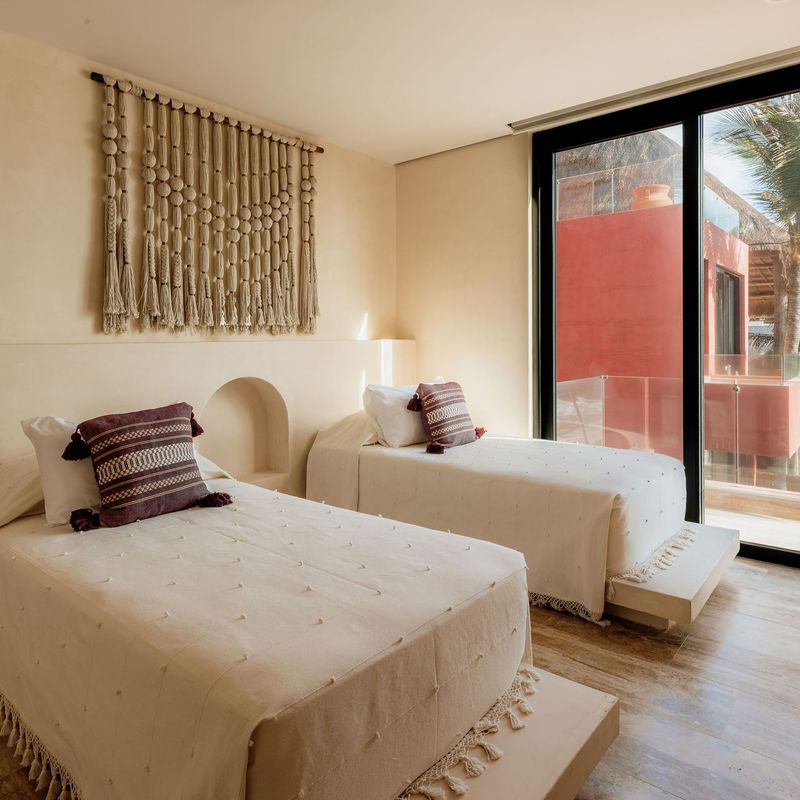 Beachfront Hacienda in Tulum 