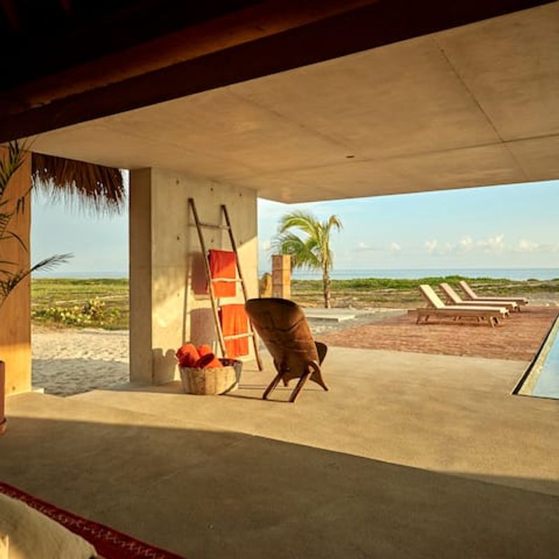Beachfront Home in Casa Wabi Area