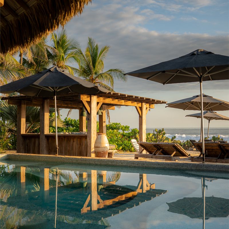 Beachfront Home in Puerto Escondido