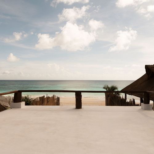 Beachfront Villa in Tulum