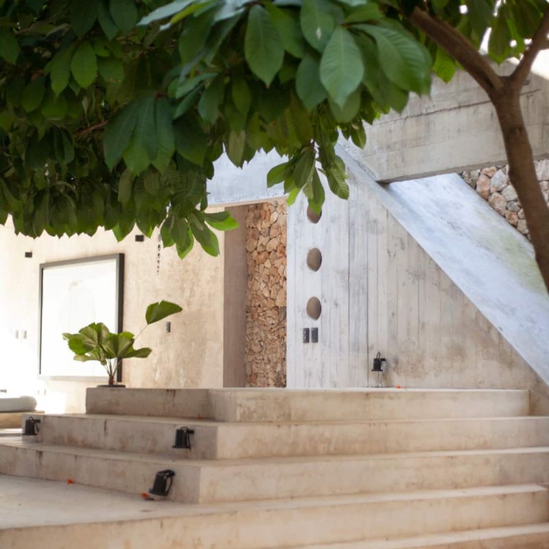 Brutalist Home in Merida