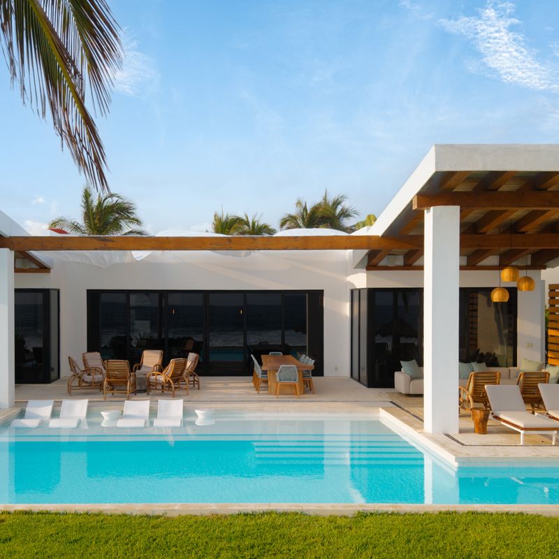 Beachfront Villa in Puerto Escondido
