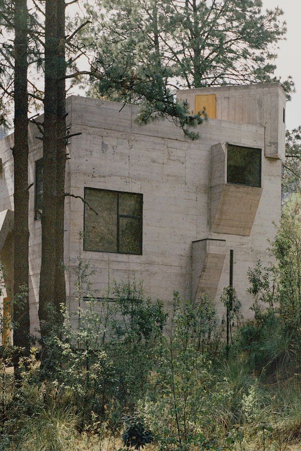 Brutalist Home in Mountains Outside CDMX