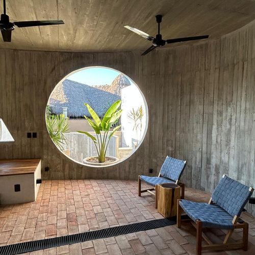 Brutalist Home in La Punta