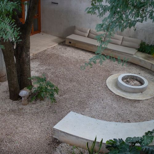 Brutalist Home in Merida