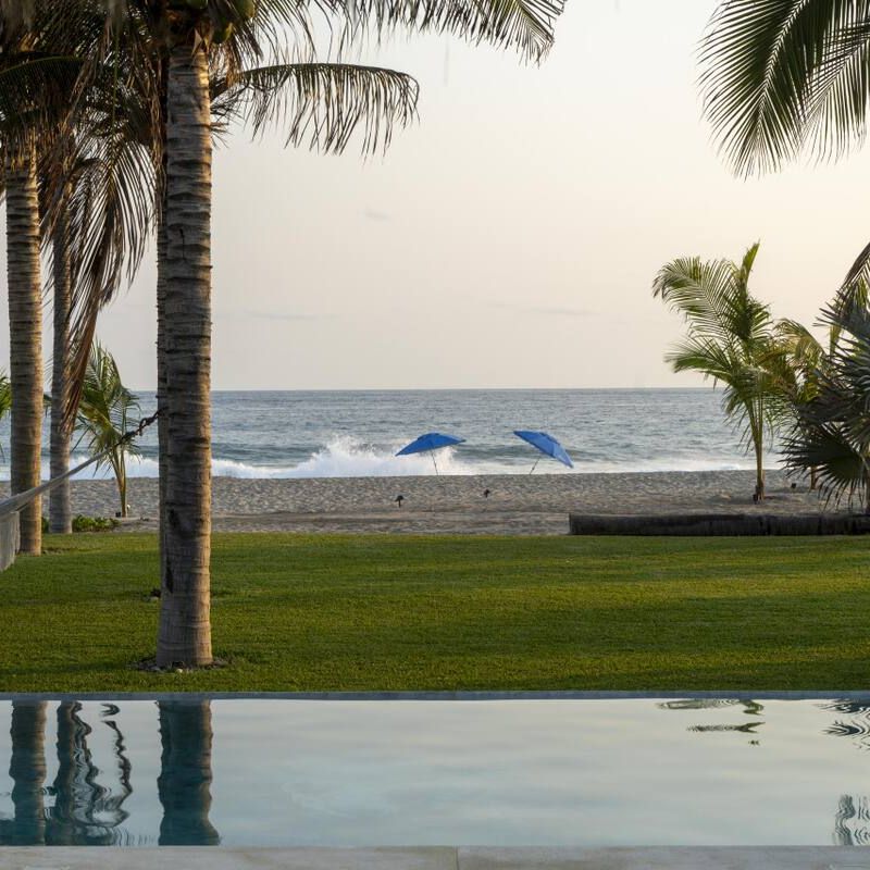 Oceanfront Home in La Barra de Colotepec