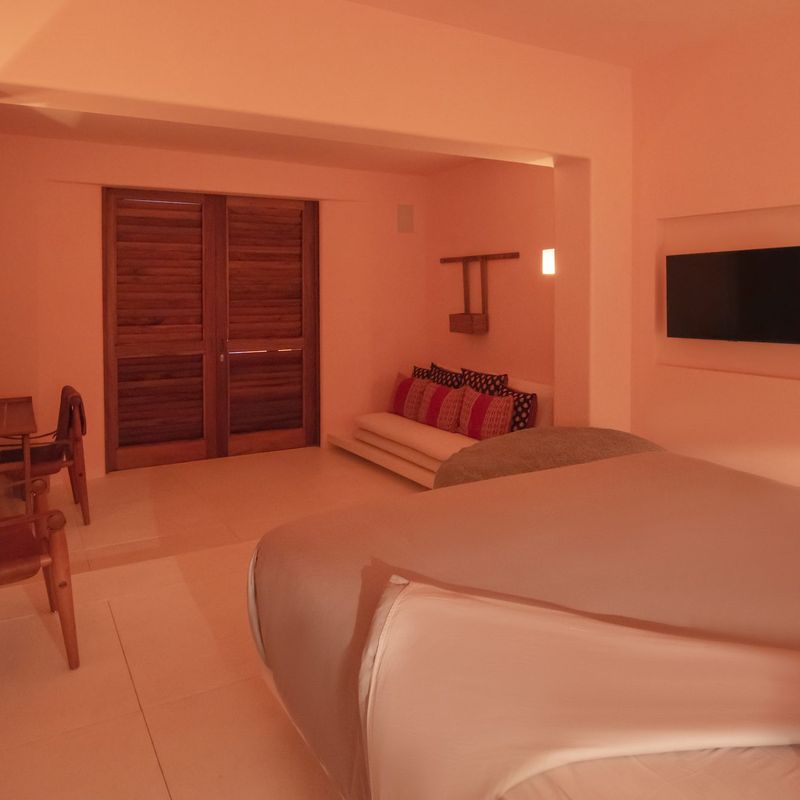 Pink Cliffside Villa in Careyes