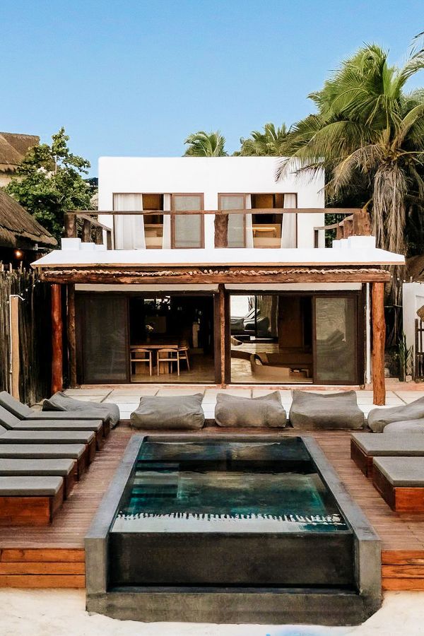 Beachfront Villa in Tulum