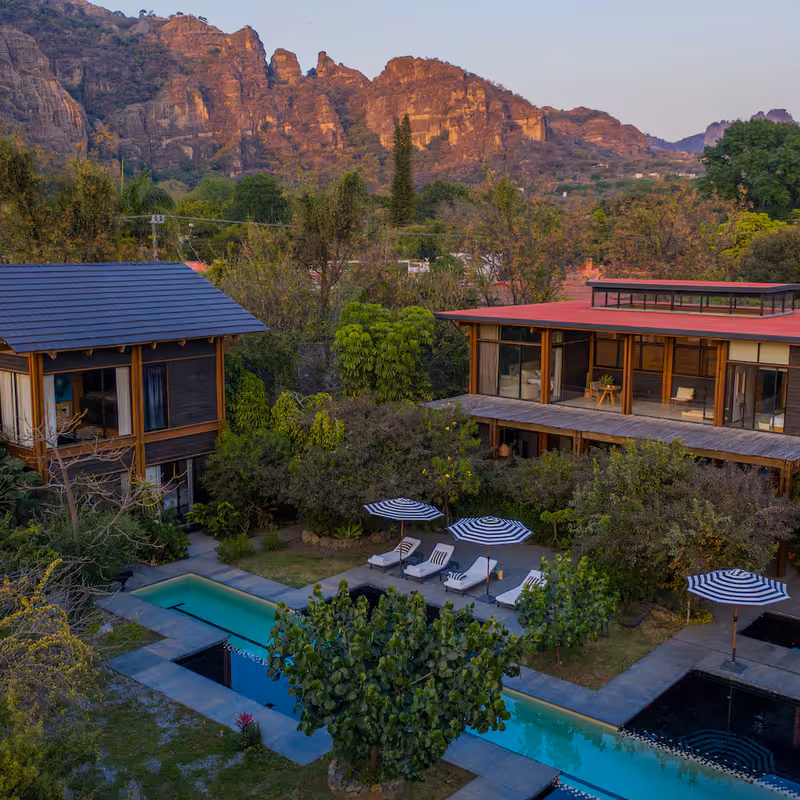 Home in the Mountains in Tepoztlán