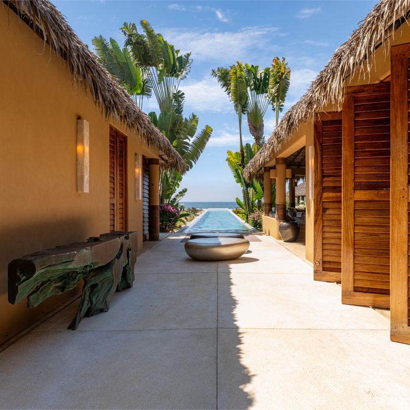 Beachfront Home in Puerto Escondido