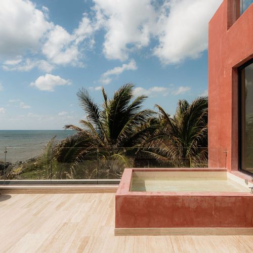 Beachfront Hacienda in Tulum 