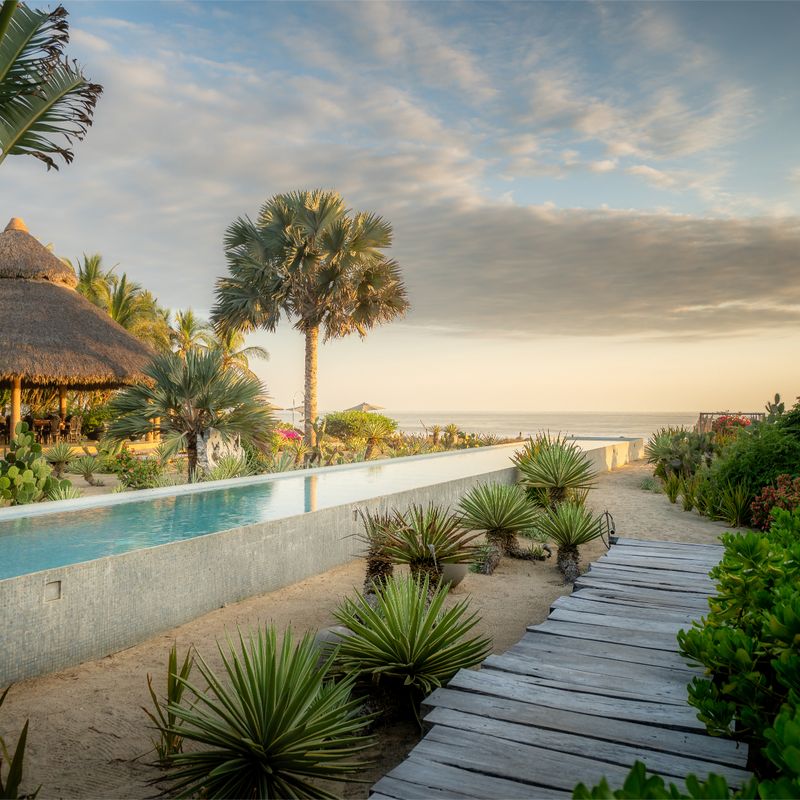 Beachfront Home in Puerto Escondido
