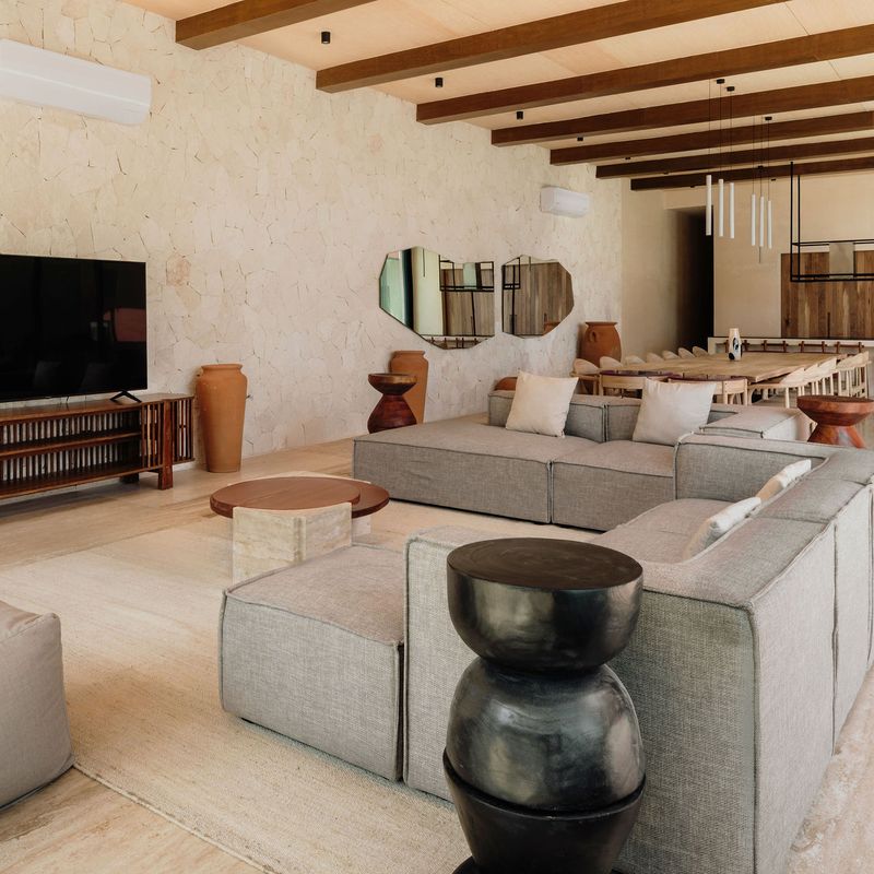 Beachfront Hacienda in Tulum 