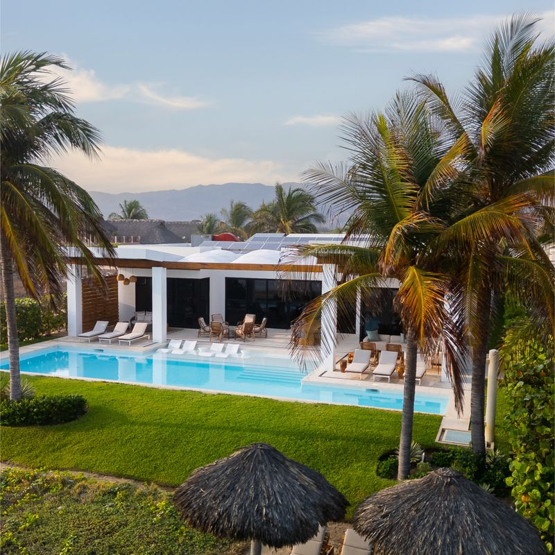 Beachfront Villa in Puerto Escondido
