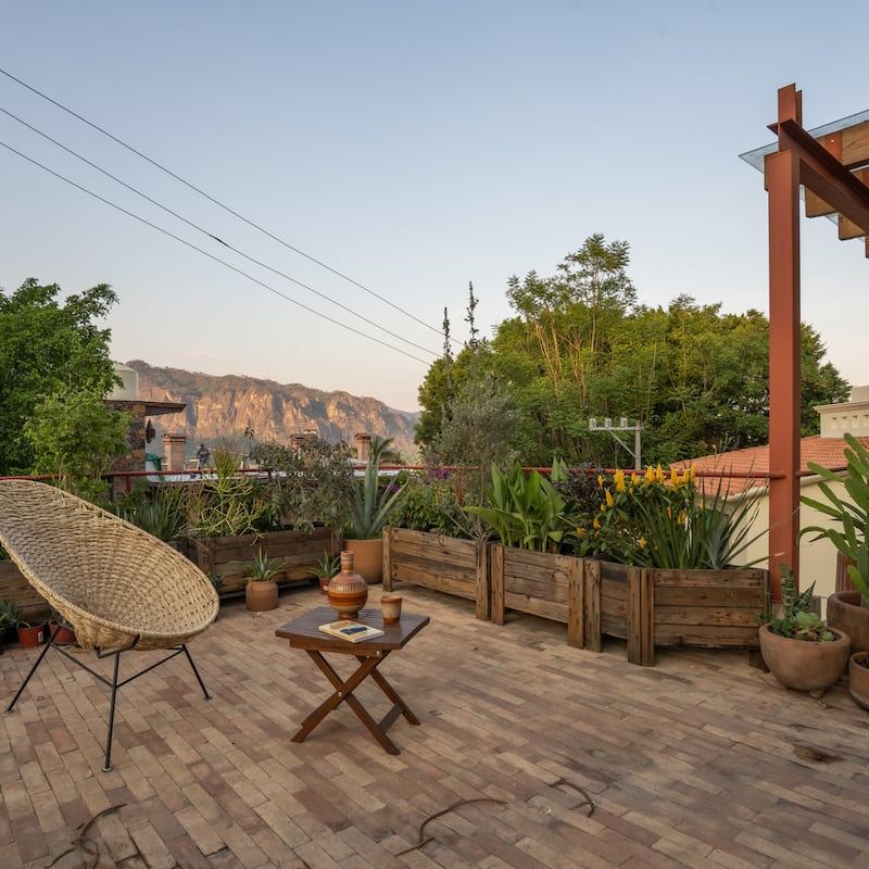 Mountain Home in Tepoztlan