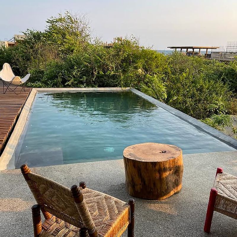 Beachfront Home in Casa Wabi Area