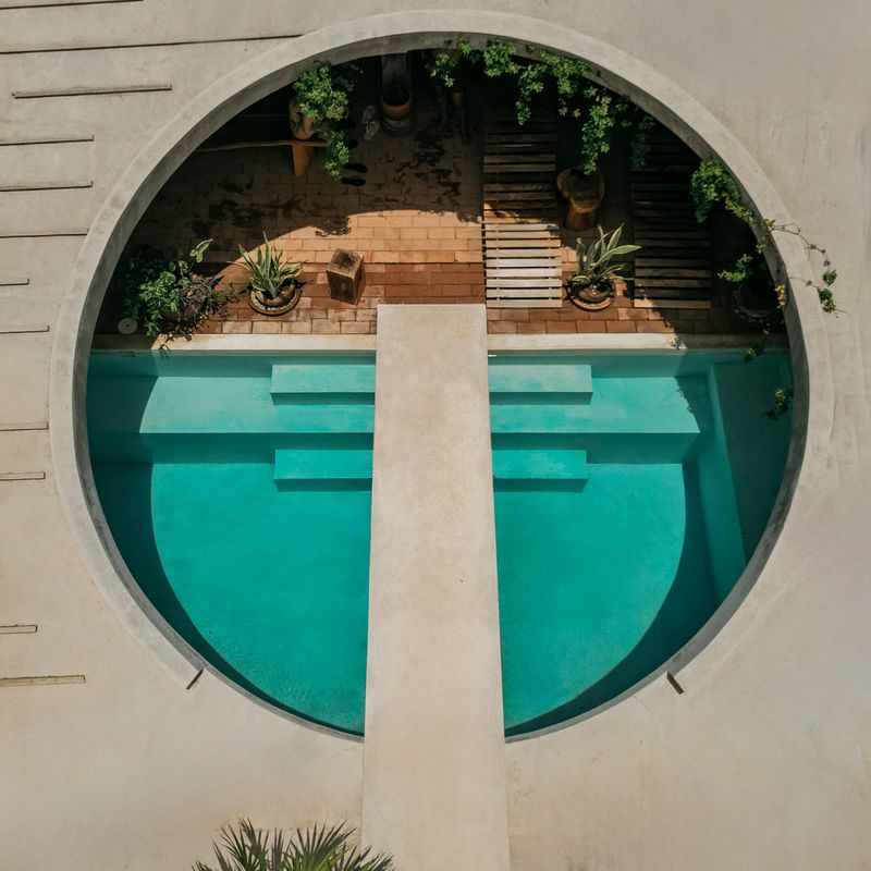 Brutalist Home in Zicatela