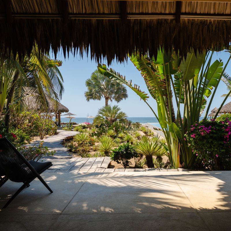 Beachfront Home in Puerto Escondido